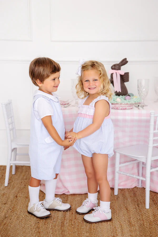 TBBC | Prescott Pocket Jon Jon - Breakers Blue Seersuckee