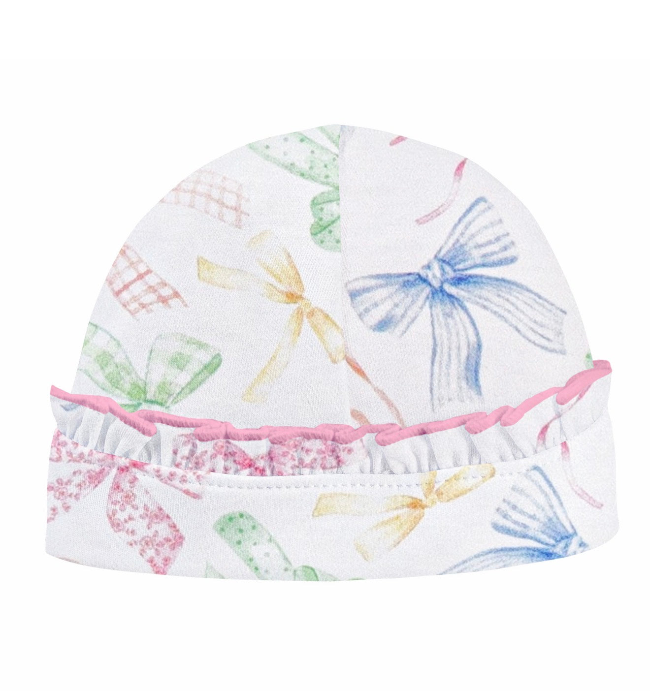 Baby Club Chic | Confetti Bows Ruffle Hat
