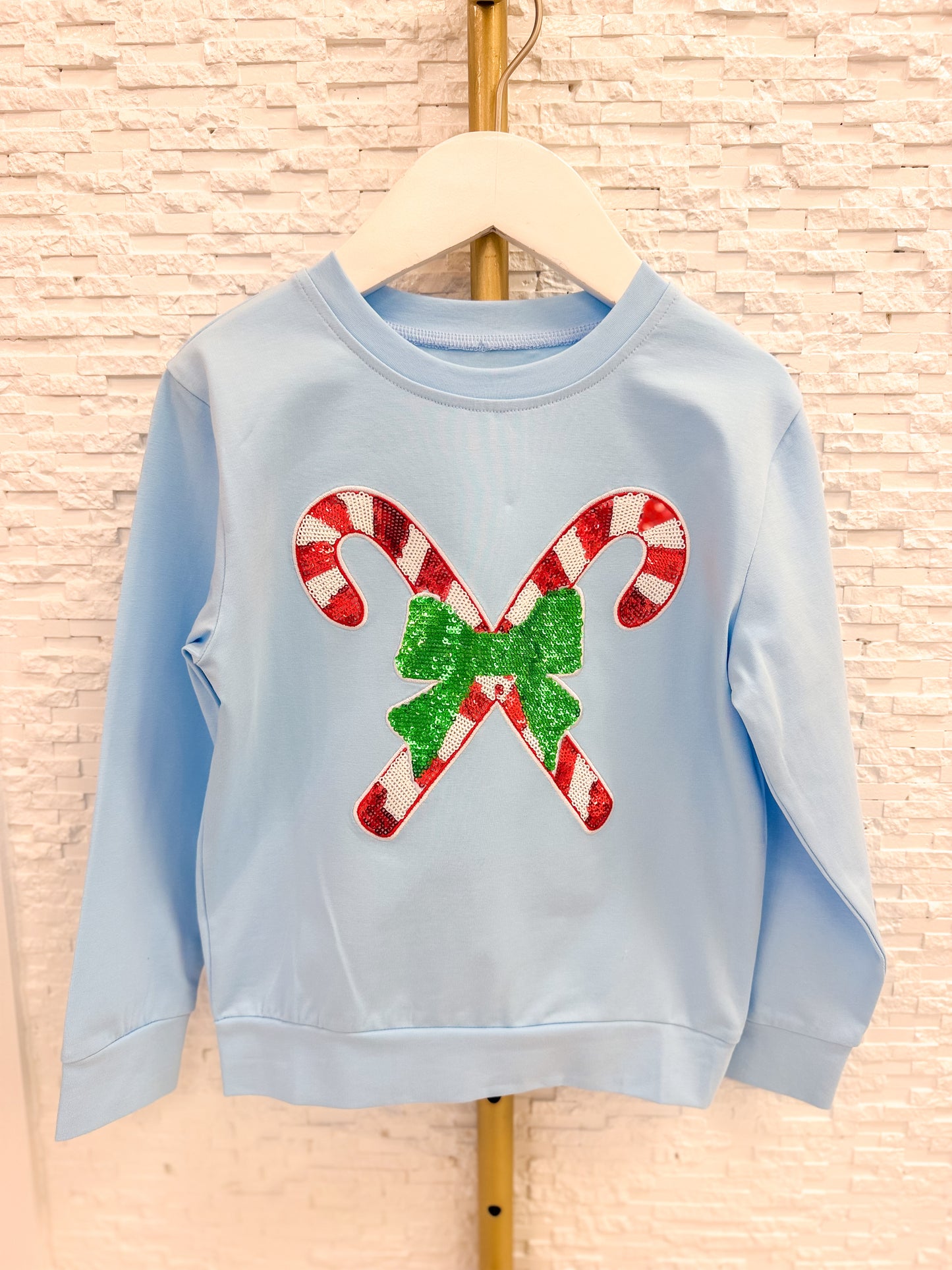 Lulu Bebe | Candy Cane Top