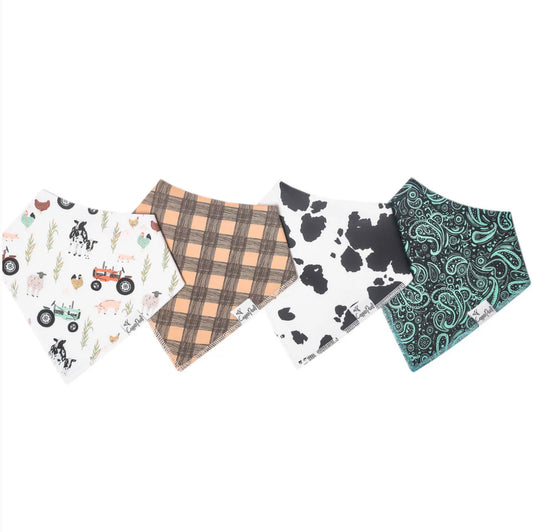 Copper Pearl | Jo Bandana Bib Set