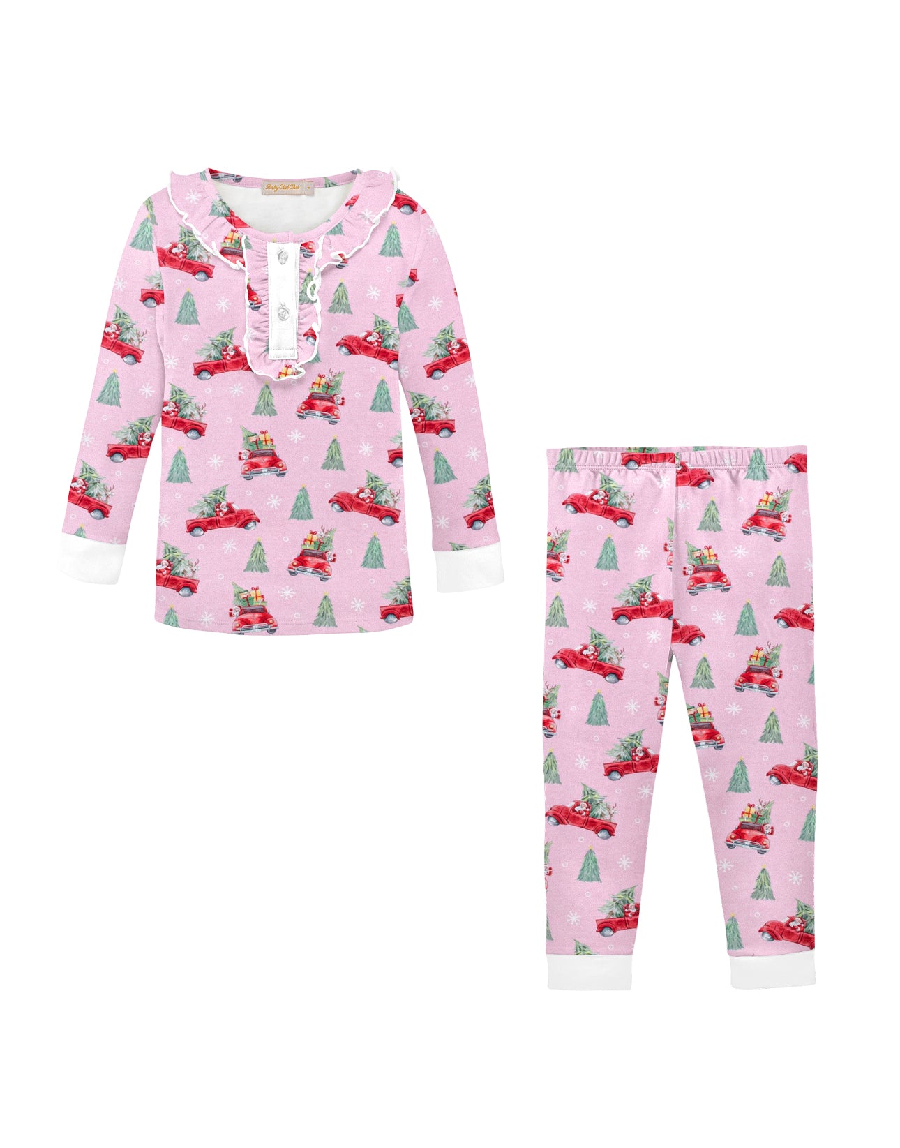 Baby Club Chic | Santa is Coming Girl Set