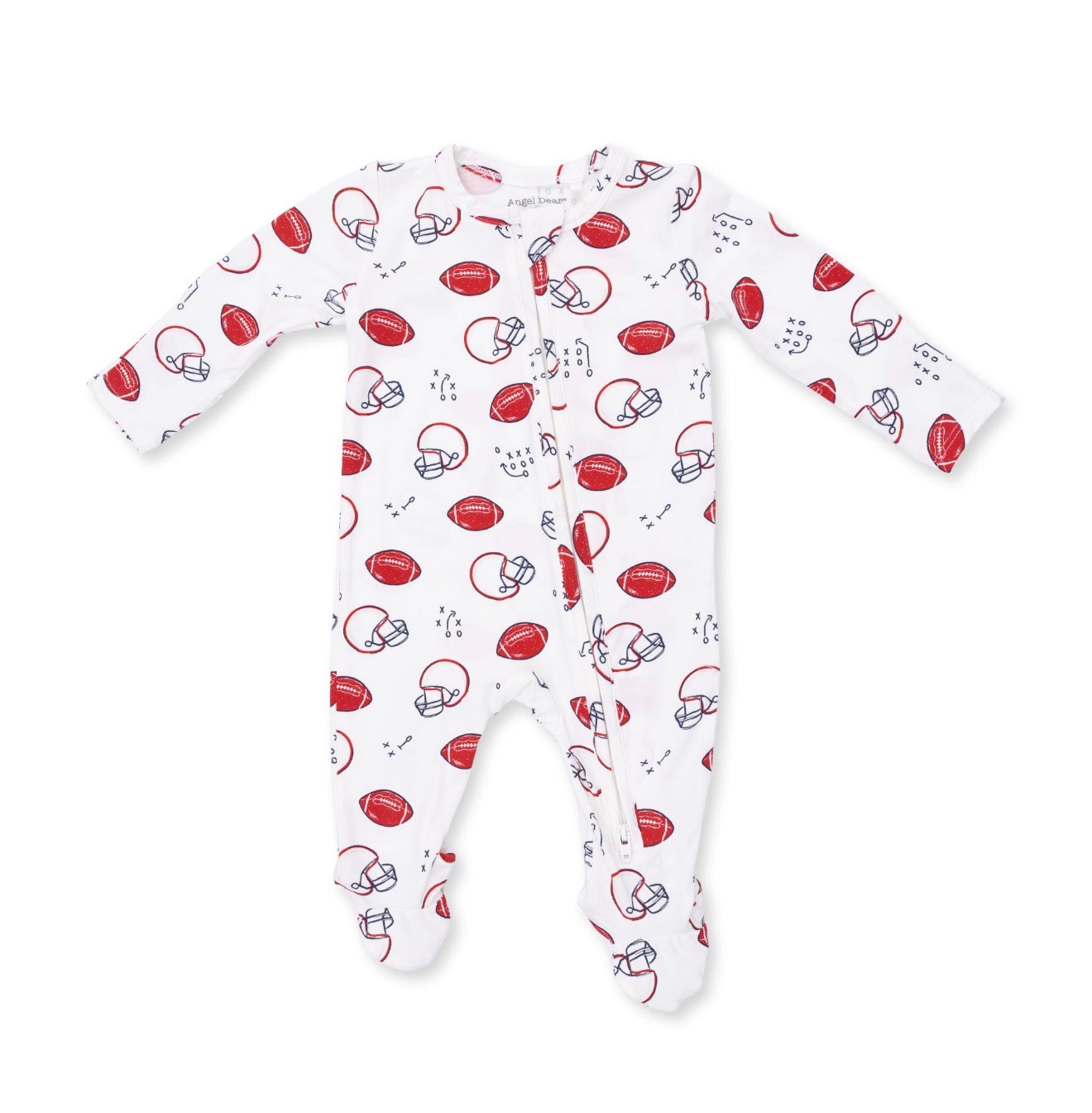 Angel Dear | Touchdown Time 2 Way Zipper Footie