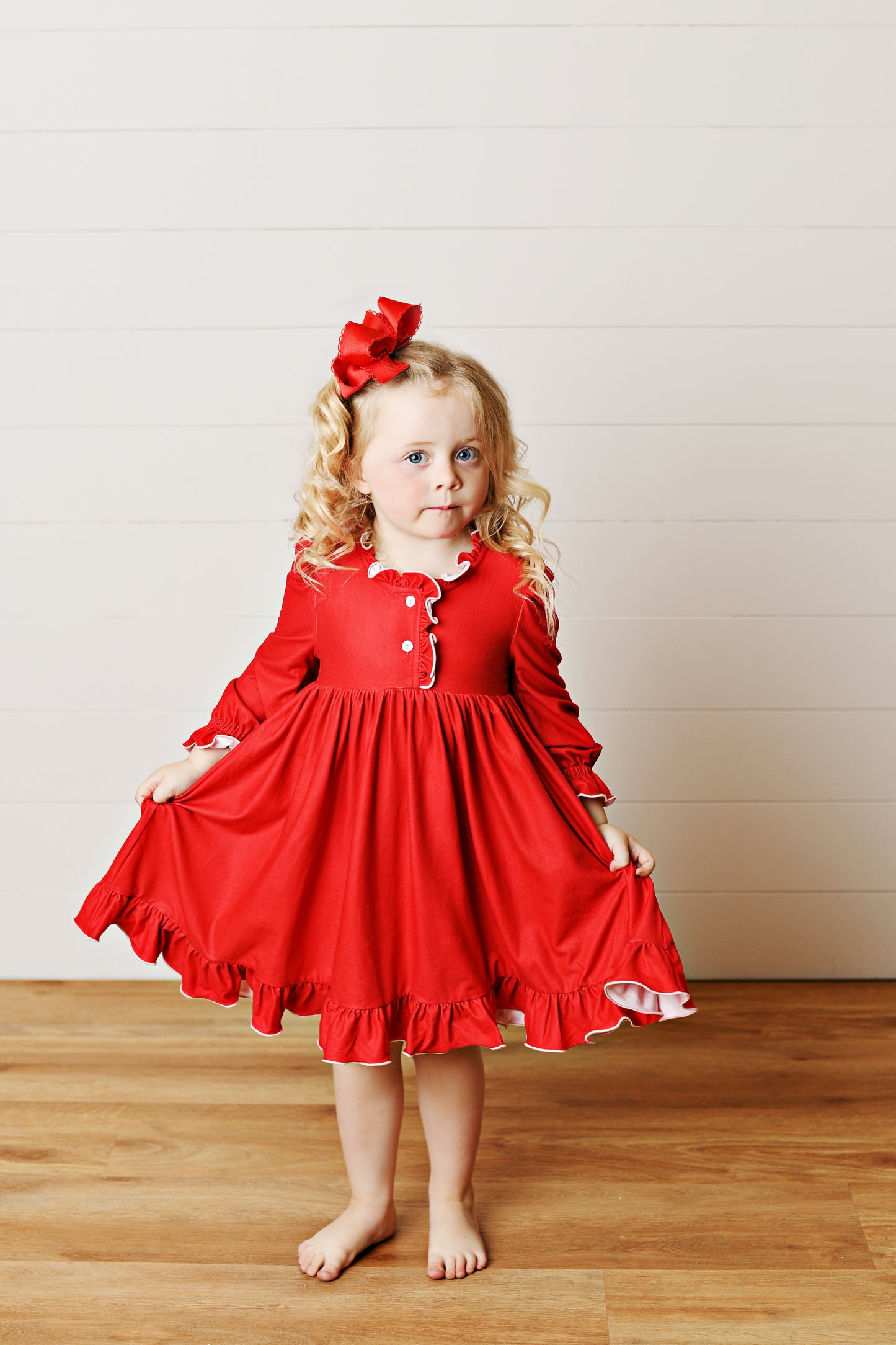 Swoon | Red Play Dress