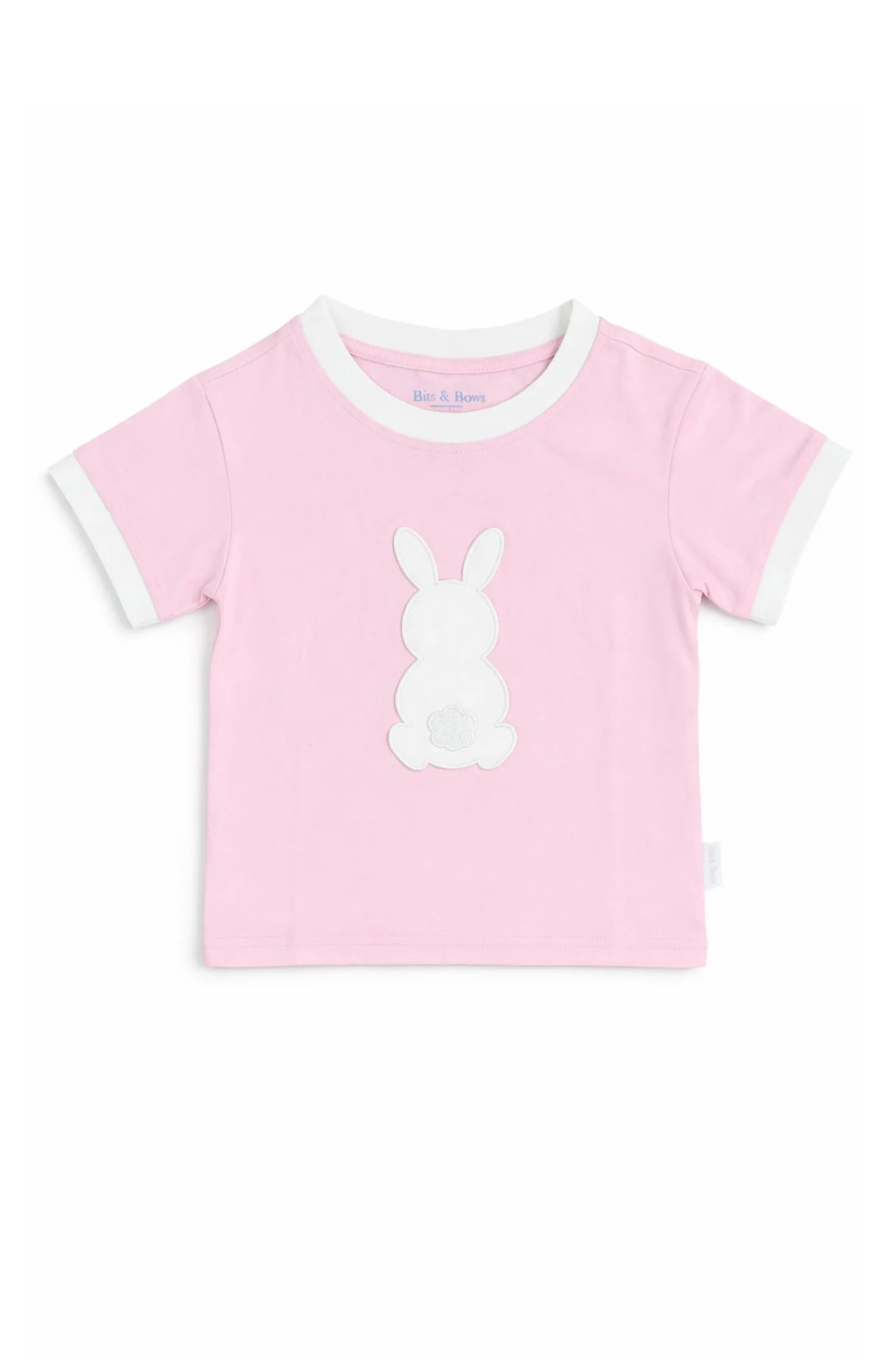 Bits & Bows | Pink Cottontail T-Shirt