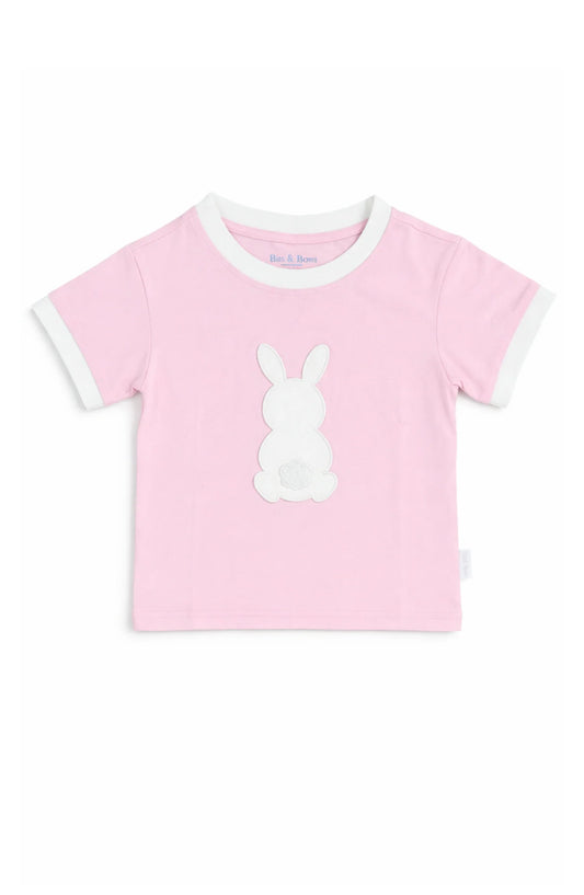 Bits & Bows | Pink Cottontail T-Shirt