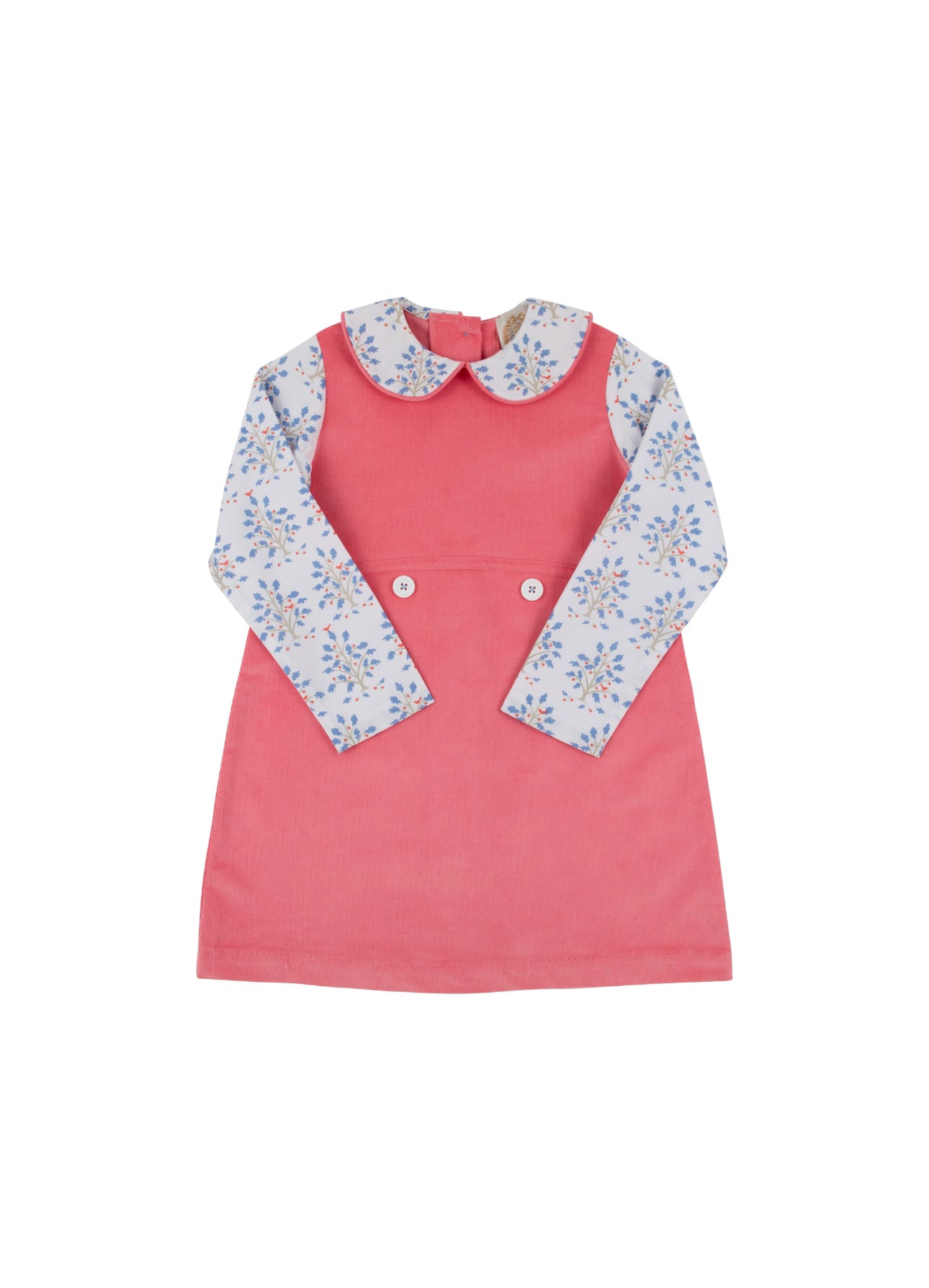 TBBC | Lindy's Lunch Dress - Parrot Cay Coral/Little Oak