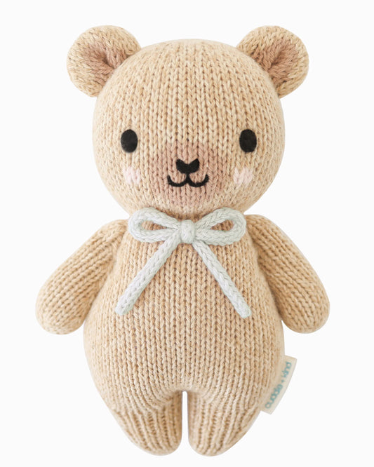 Cuddle + Kind | Baby Honey Bear (Robin's Egg Blue)