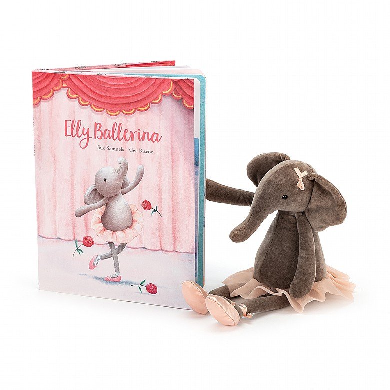 Jellycat - Elly Ballerina Book