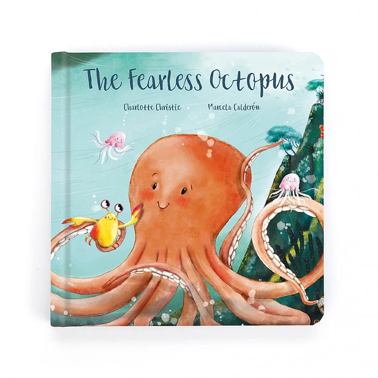 Jellycat - The Fearless Octopus Book