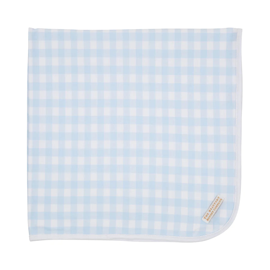 TBBC - Baby Buggy Blanket Buckhead Blue Gingham