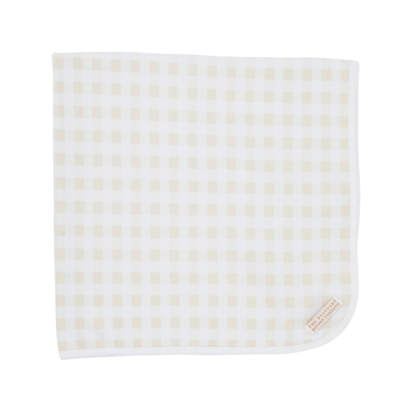 TBBC - Baby Buggy Blanket Palmetto Pearl Gingham