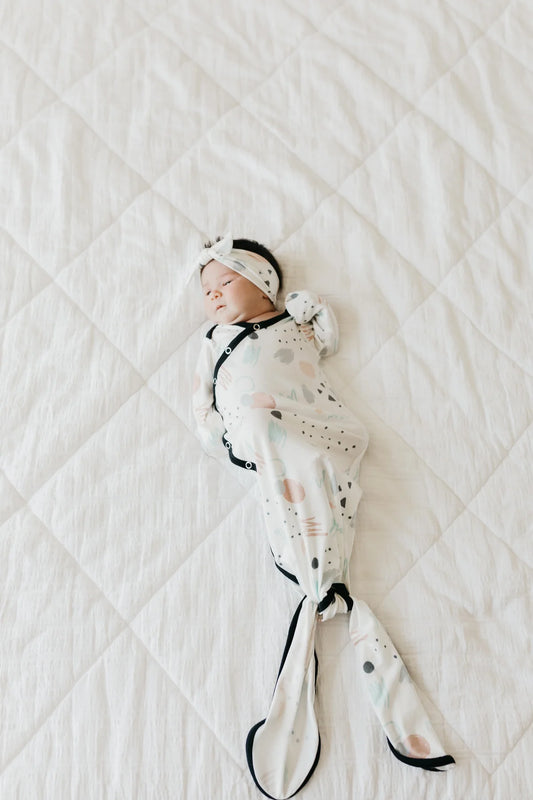 Copper Pearl - Bayside Newborn Knotted Gown