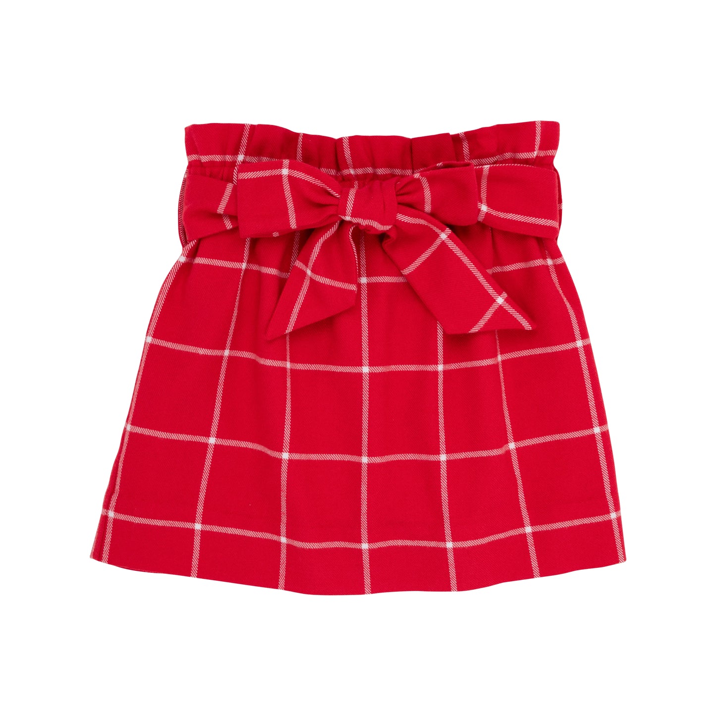 TBBC - Beasley Bow Skirt Woodland Ave Windowpane