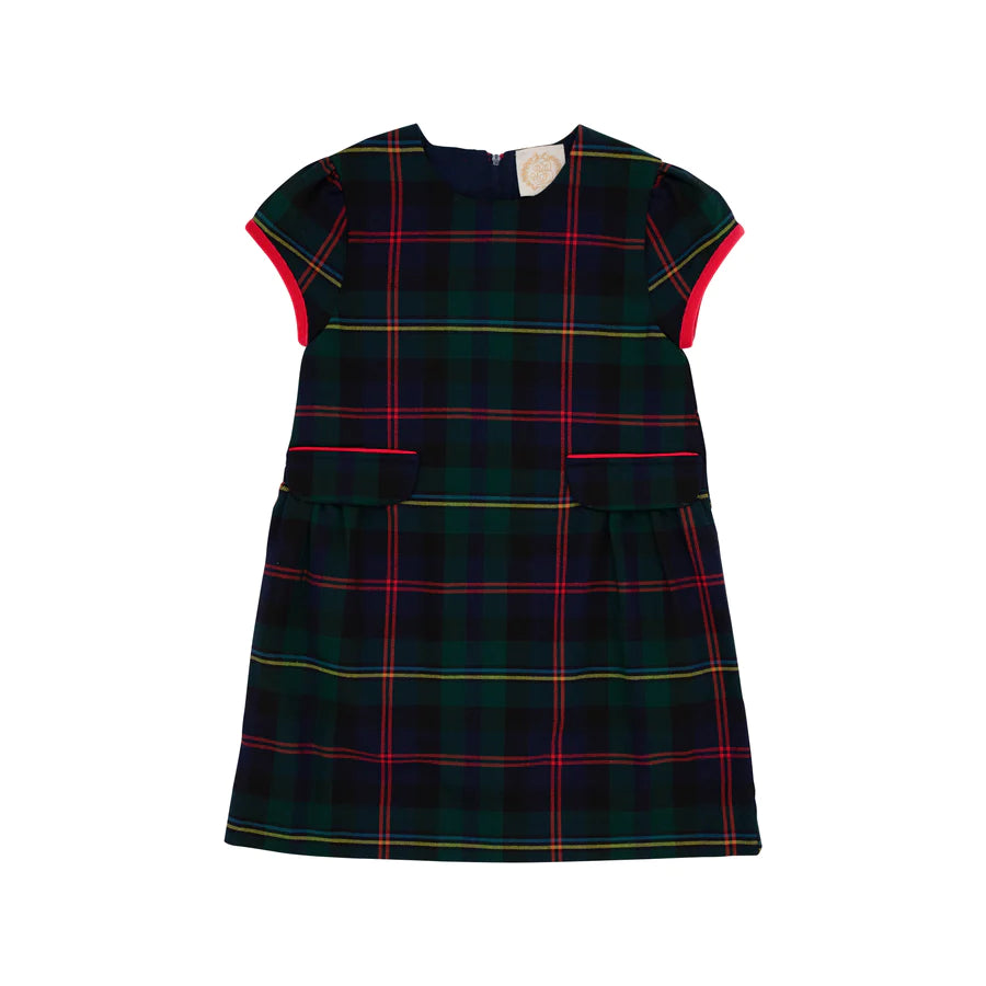 TBBC - Betts Bow Dress Horse Trail Tartan/Richmond Red