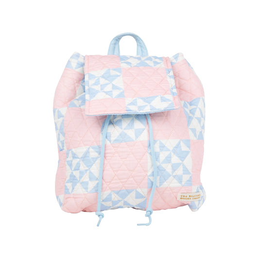 TBBC - Bitty Backpack Cobble Court Quilt