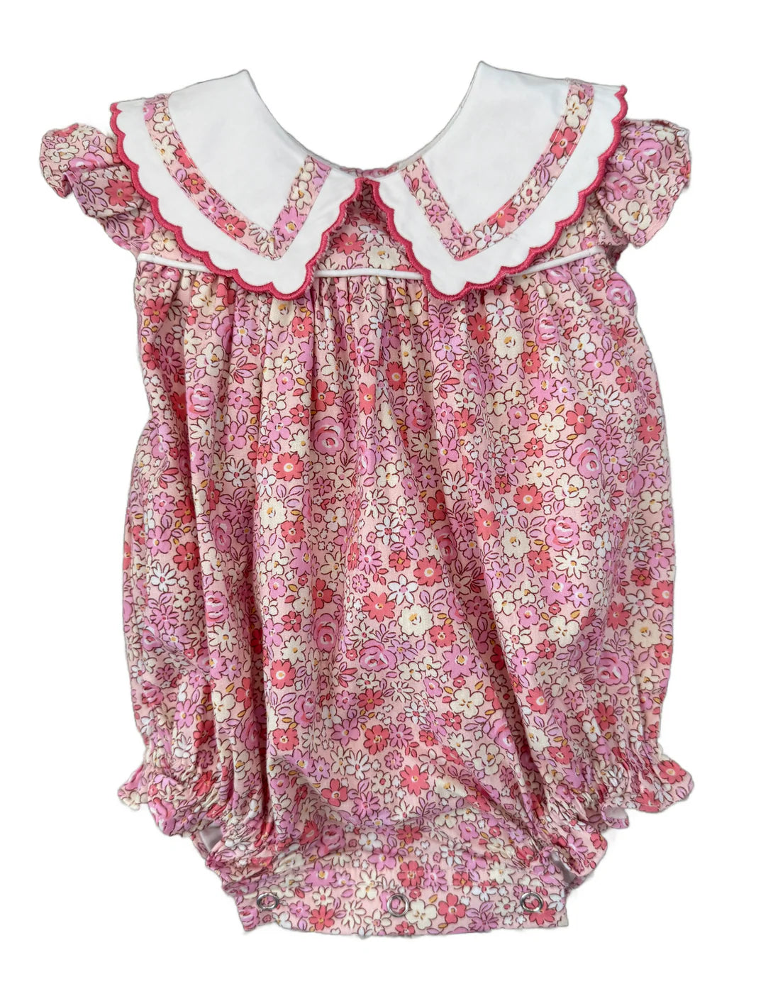 Lulu Bebe | Gemma Pink Floral Bubble