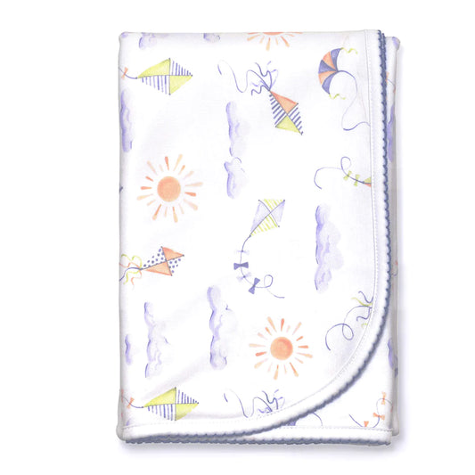 Lavender Bow - Kites Blanket