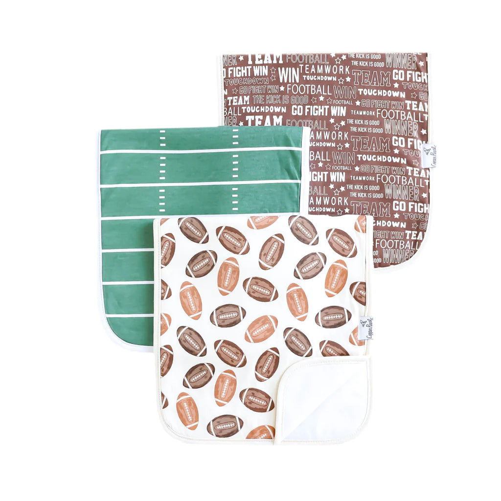 Copper Pearl - Blitz Burp Cloth Set