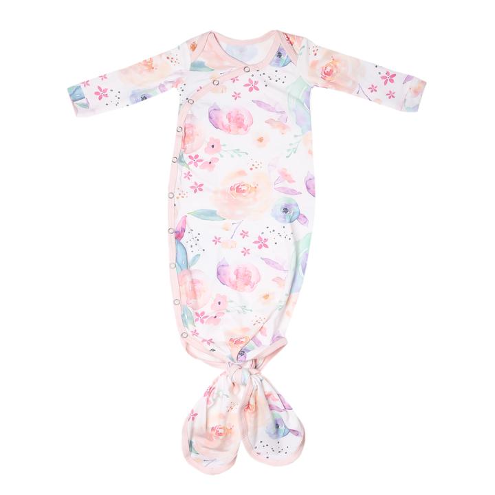 Copper Pearl - Bloom Newborn Knotted Gown