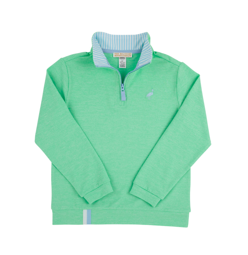 TBBC - Prepletic Hayword Half Zip - Grace Bay Green