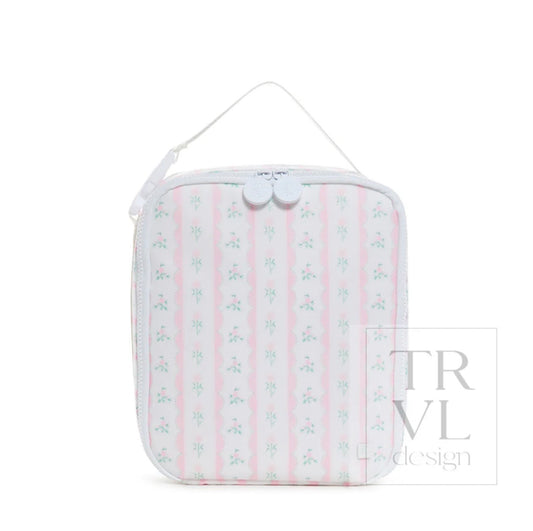 TRVL | Lunch Box - Ribbon Floral Pink