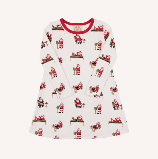 TBBC | LS Polly Play Dress - Serious Santa Business