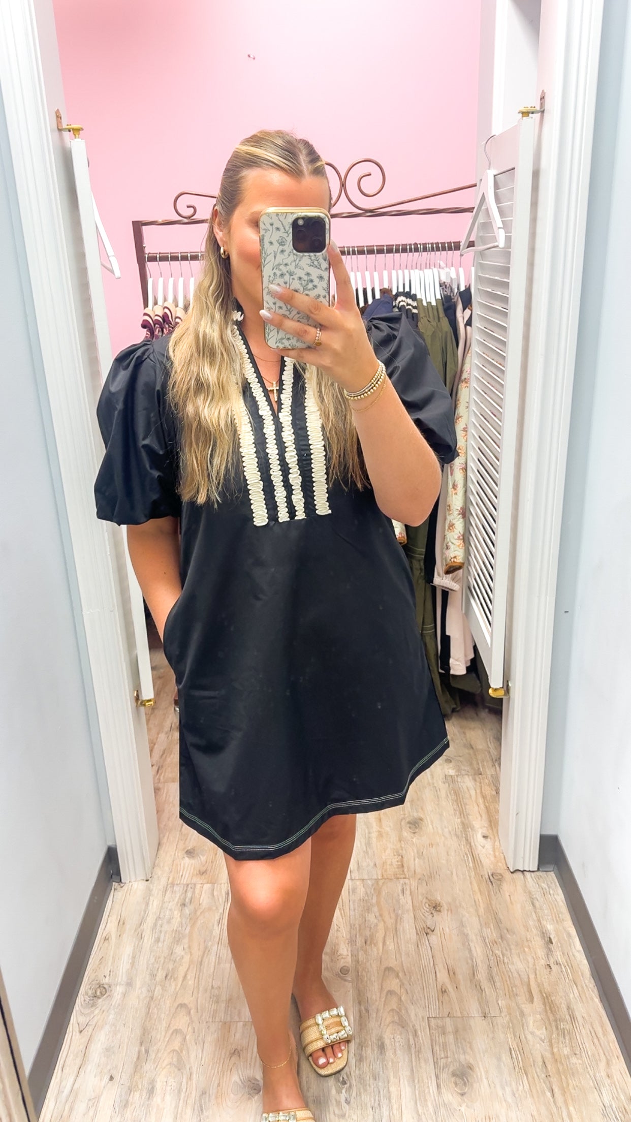 THML | Amelia Black Dress