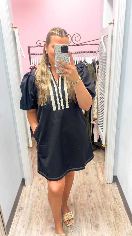 THML | Amelia Black Dress