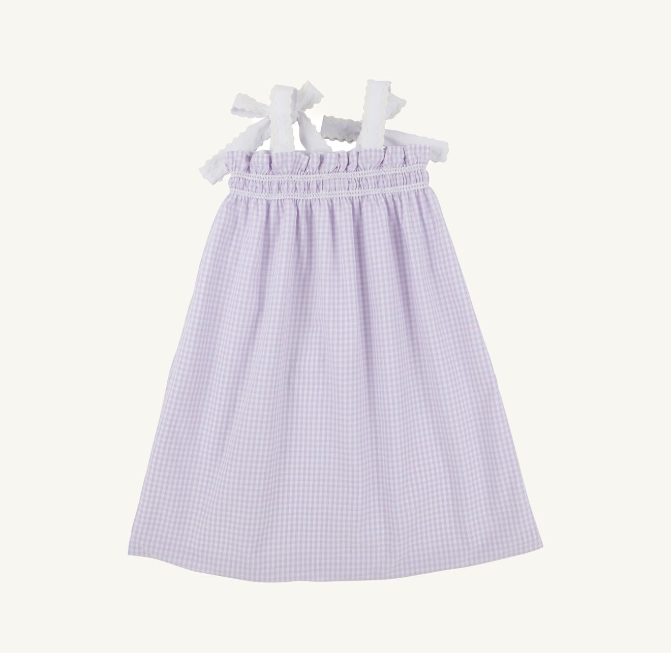 TBBC | Laineys Little Dress - Lauderdale Lavender Gingham