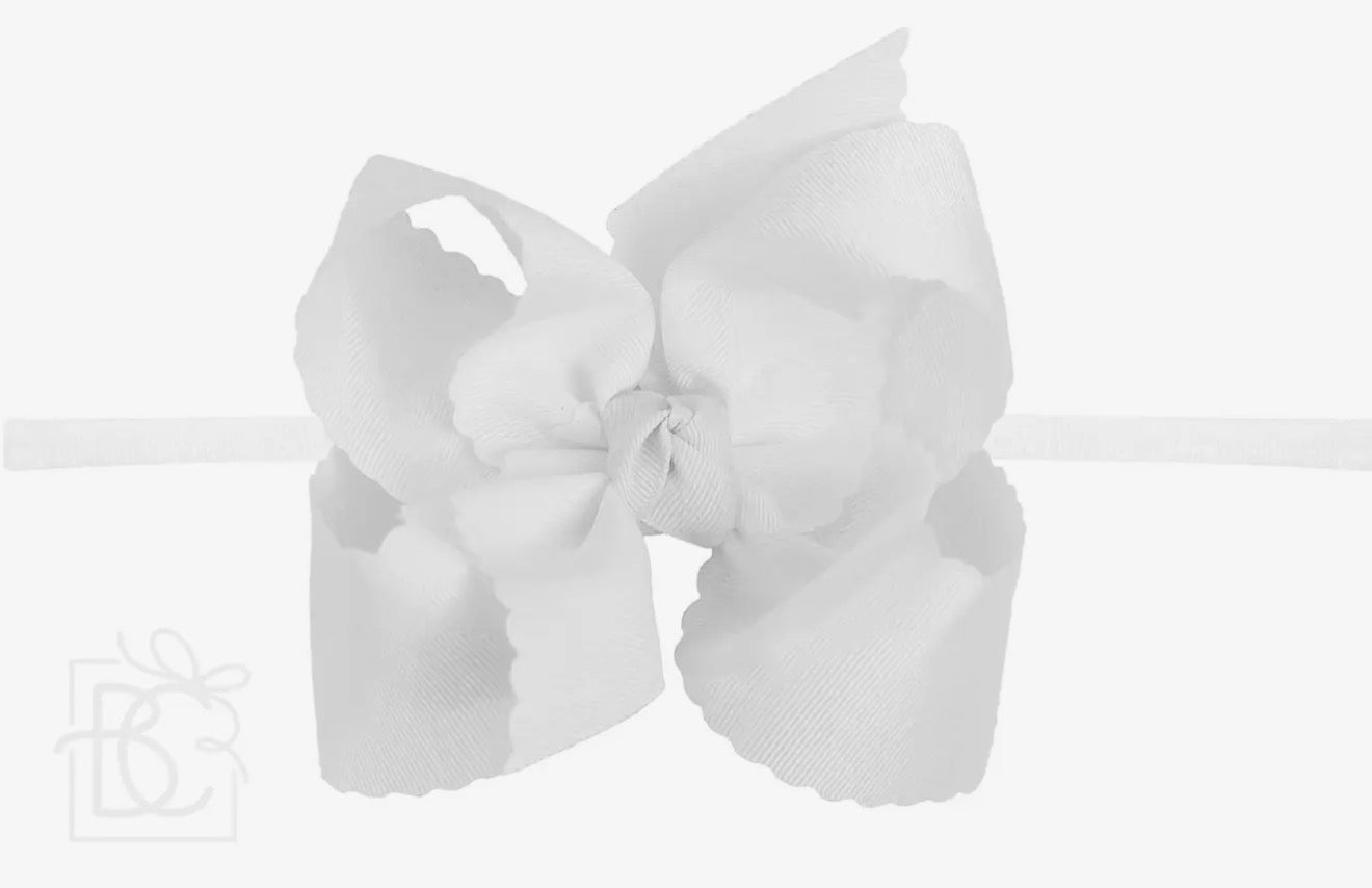 Beyond Creations | 5.5" Scalloped Pantyhose Headband