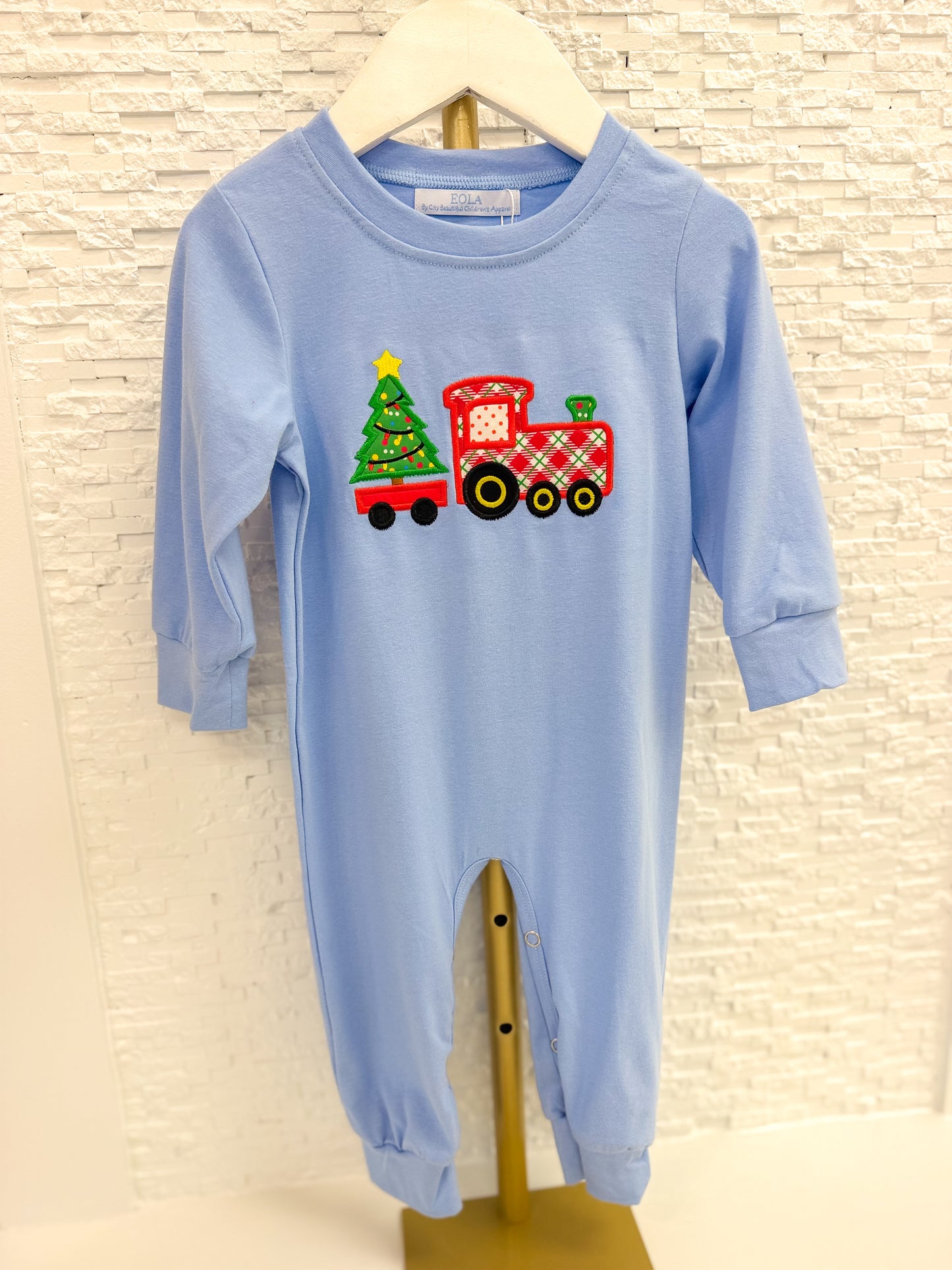 City Beautiful | Christmas Train Romper