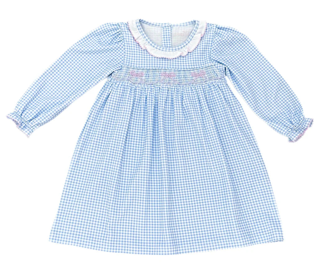 James & Lottie | Sara Smocked Bow Dress