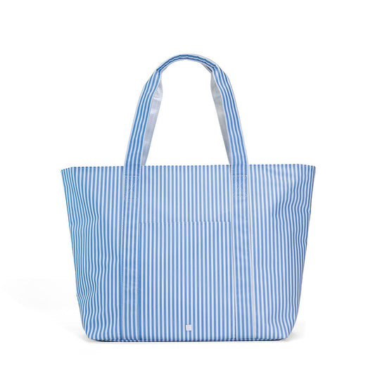 TRVL | Jumbo Tote - Pimlico Stripe Chambray