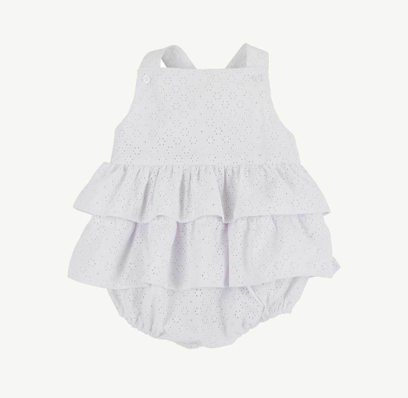 TBBC | Blakely Bubble - Worth Avenue White