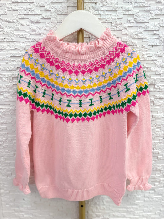 Lulu Bebe | Cindy Ruffle Sweater