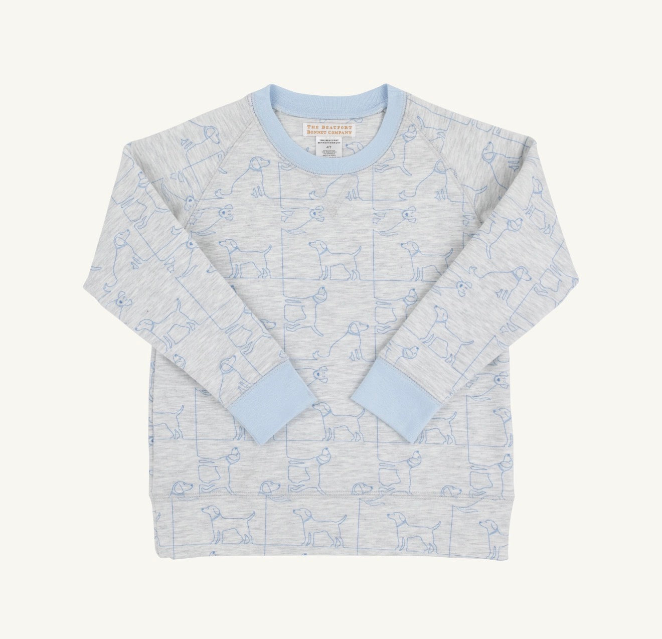 TBBC | Cassidy Comfy Crewneck - Puppy Puzzle