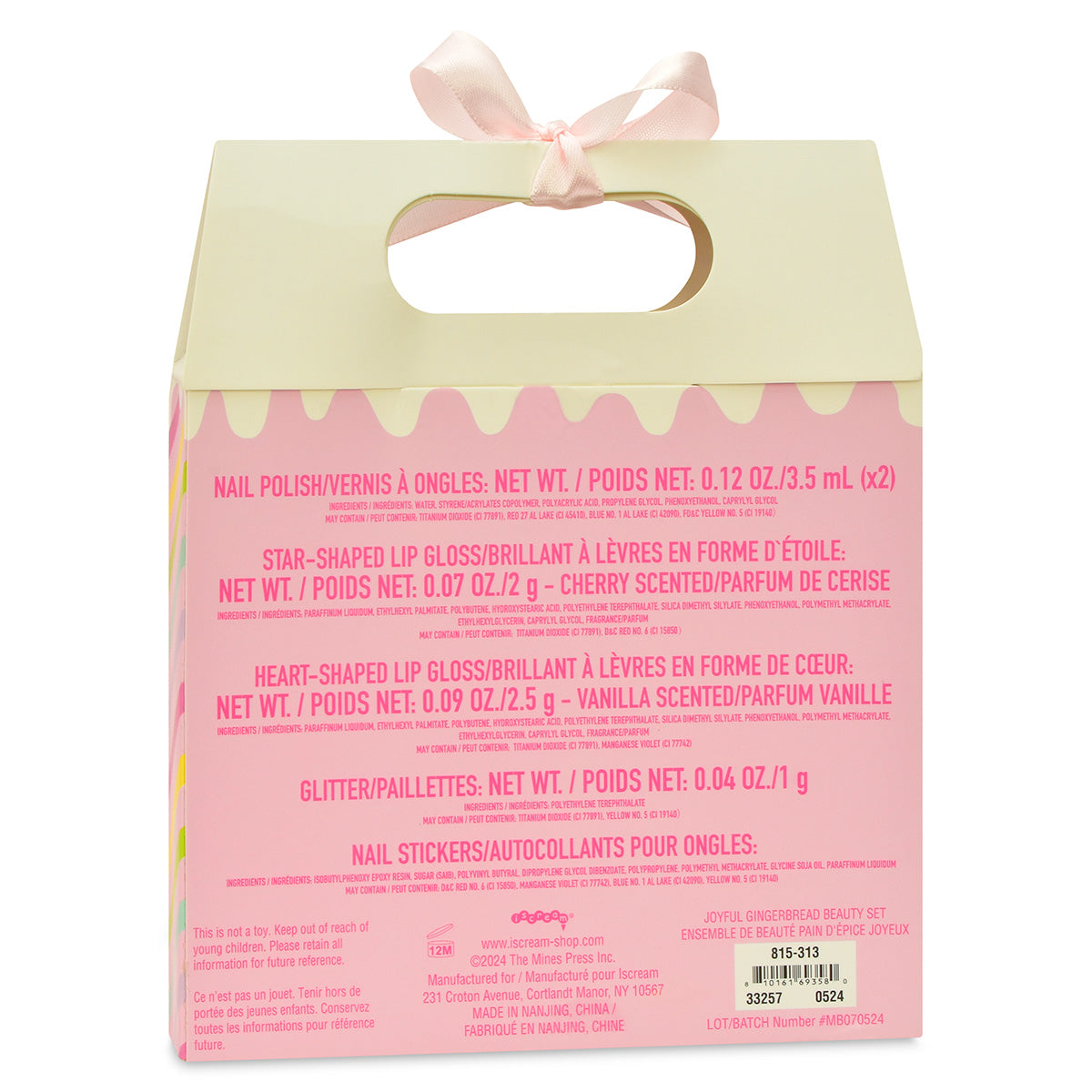 Iscream | Joyful Gingerbread Beauty Set