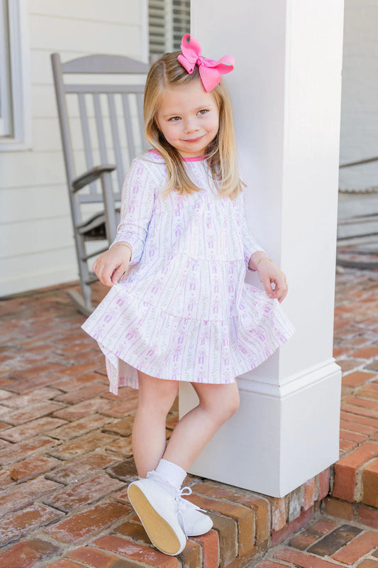James & Lottie | Tally Twirl Dress On Pointe Knit