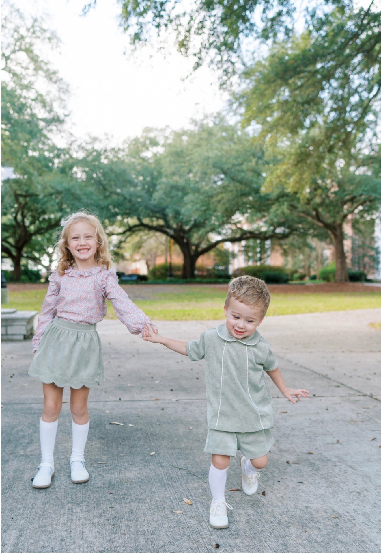 Lullaby Set | Adam Short Set - Sweetgrass Corduroy