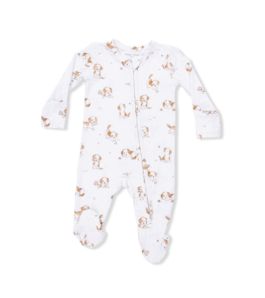 Angel Dear | Explorer Puppy 2-Way Zipper Footie