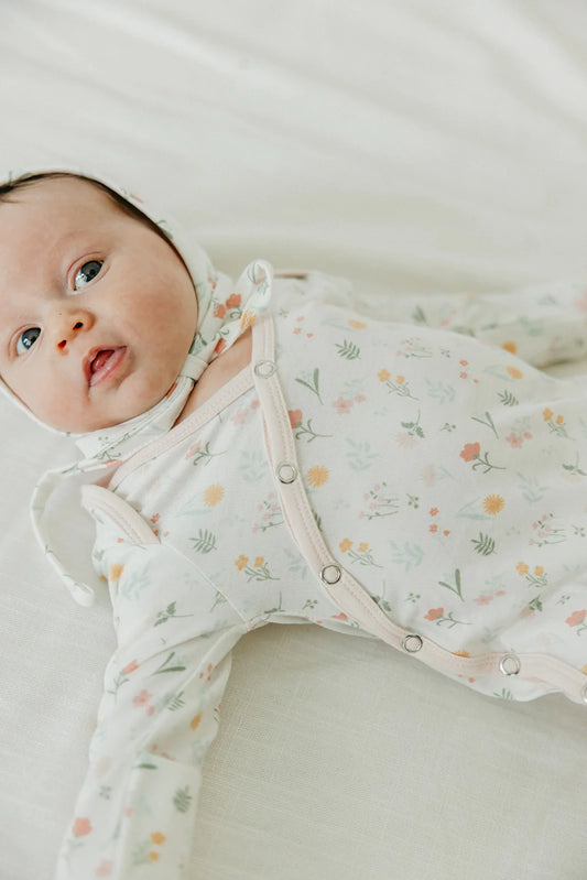 Copper Pearl - Mabel Newborn Knotted Gown