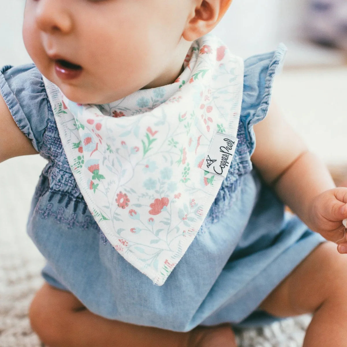 Copper Pearl - Claire Bandana Bib Set