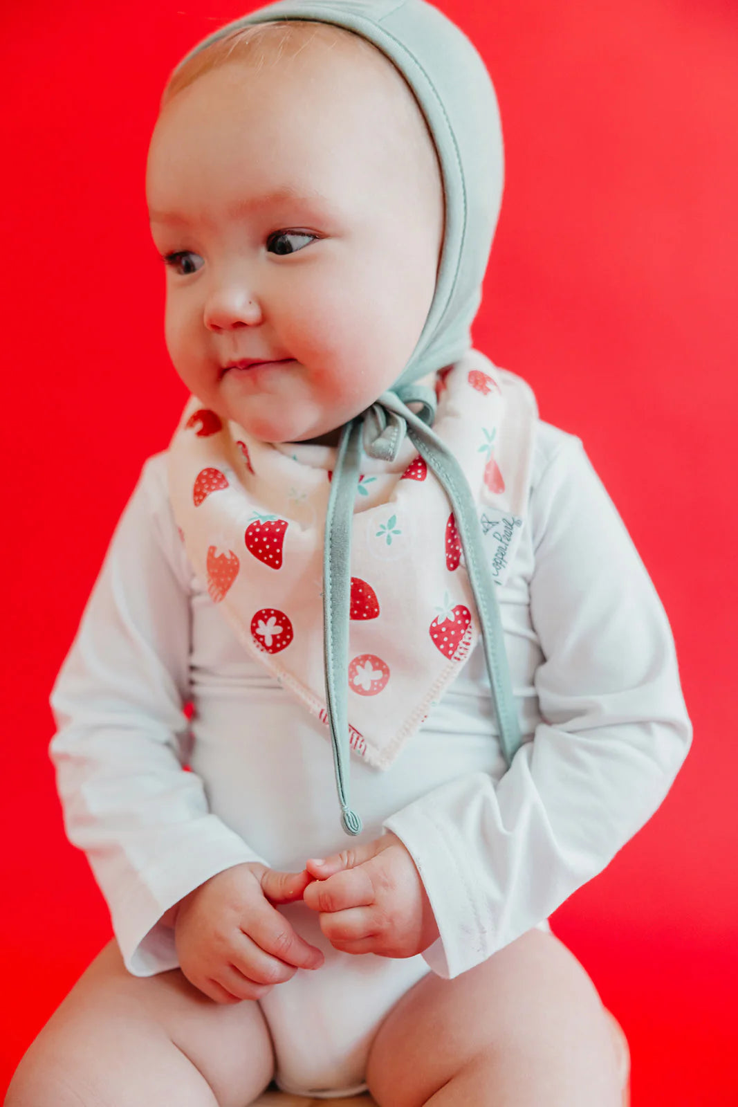 Copper Pearl - Clementine Bandana Bib Set