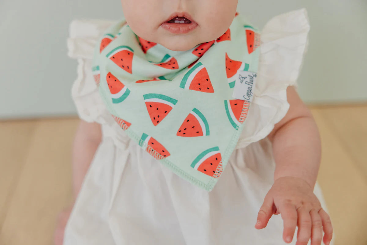 Copper Pearl - Clementine Bandana Bib Set