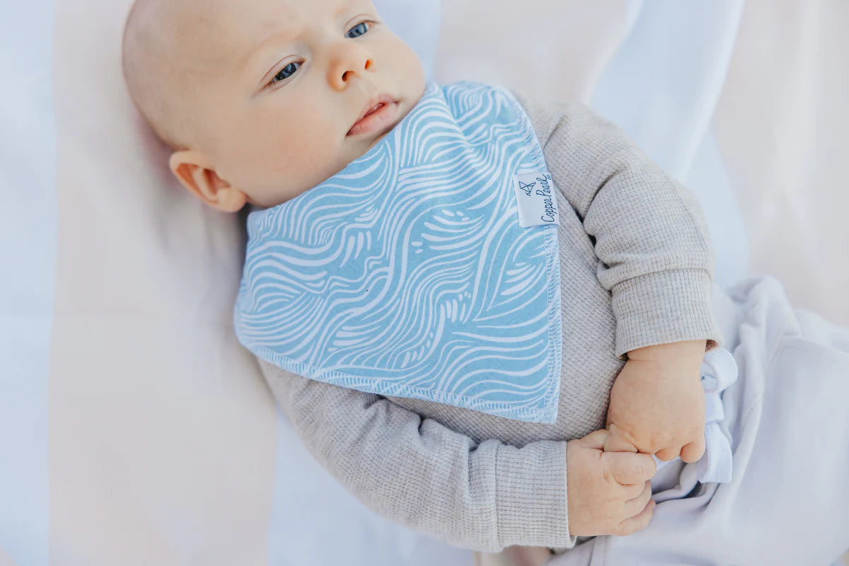 Copper Pearl - Cove Bandana Bib Set