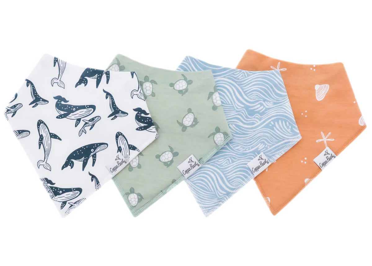 Copper Pearl - Cove Bandana Bib Set