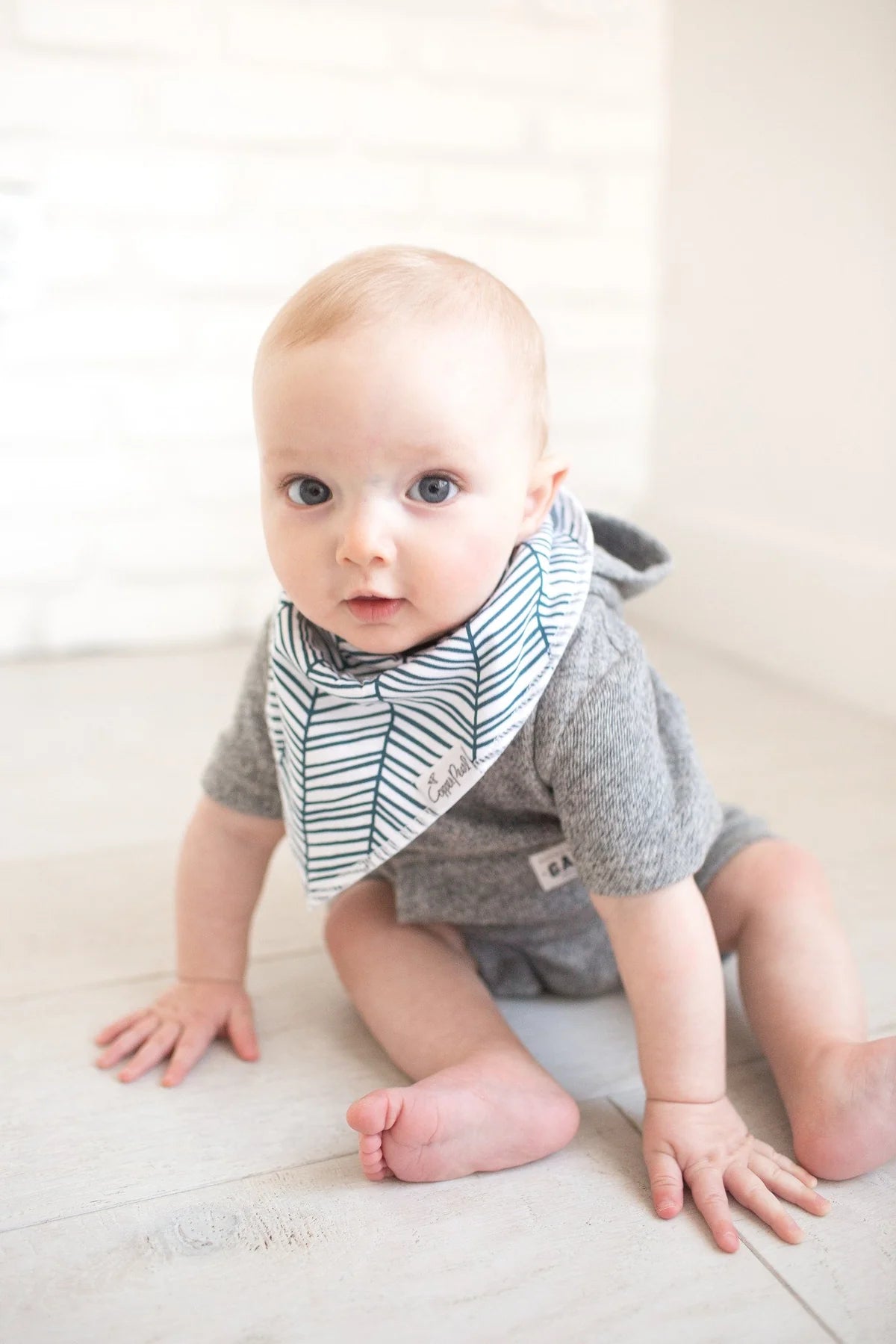 Copper Pearl - Cruise Baby Bandana Bib Set