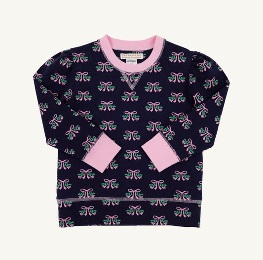TBBC | Cassidy Comfy Crewneck Puff Sleeve - Beloved Bows