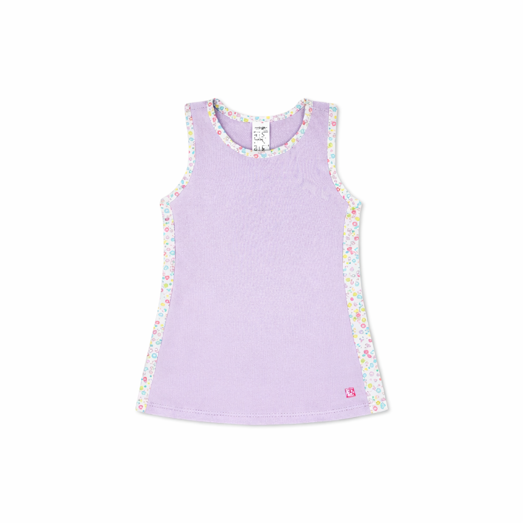 SET | Drew Tank - Petal Purple/Sunny Day Floral