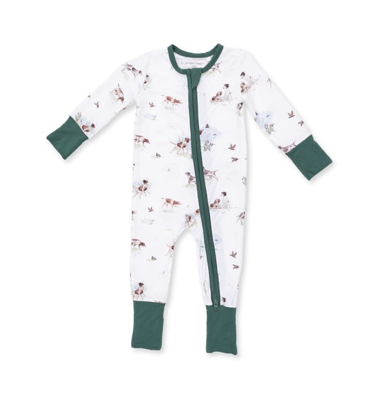 Angel Dear | Pointer Pups and Duck Buddies Convertible Romper